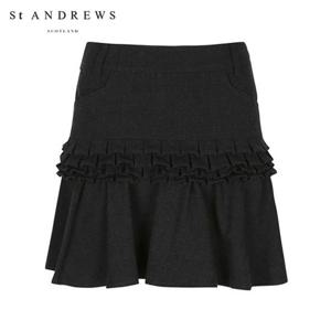 [세인트앤드류스] 여성 프릴 티어드 큐롯 스커트