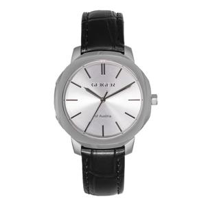 가이거(GEIGER) 클래식 여성 레더 워치 GE1263WTBK_L