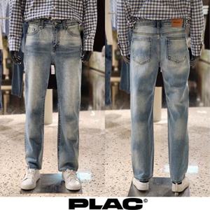 [PLAC]플랙 PJTF5SZM165 남성 GRADATION BLUE RELAX STRAIGHT M16 레귤러 스트레이트 핏