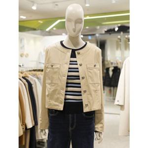 SOUP 숲 라운드넥 아웃포켓 라이더 자켓 (SA2LE80)