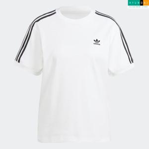 아디다스 현대백화점 [Women] 3-스트라이프 티셔츠 IR8051 인기반팔티 [현대백화점 쇼핑백 증정]