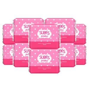 슈베스 생리대 프라이데이 울트라슬림 중형 14p x10팩