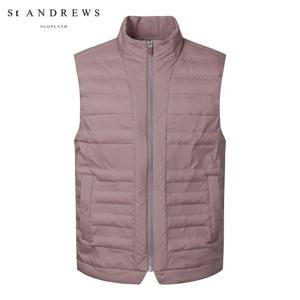 [세인트앤드류스] 남성 집업 초경량 다운 베스트