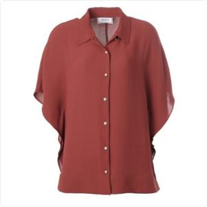 [벨리시앙]페미닌 날개 블라우스 BL2305