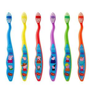 C7_브러쉬버디즈 페파피그 트위스트 칫솔 6P