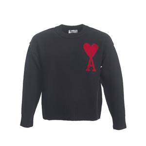 [아미] 드 꾀흐 빅 하트 로고 남성 니트 스웨터 BFUKS006018_009