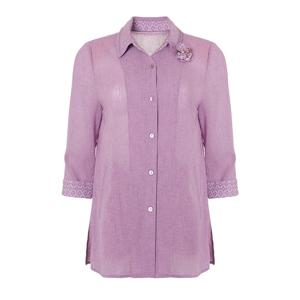 [리본]소매배색 블라우스 RD6-BL640