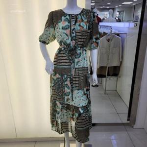 더스토아 DP01 나염 반 오픈 원피스 T24tchu24n016