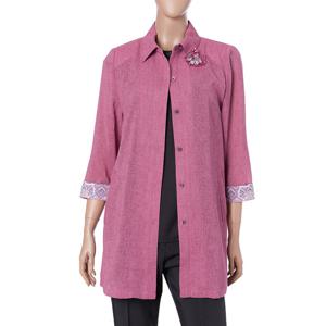 [리본]소매배색 블라우스 RD6-BL620