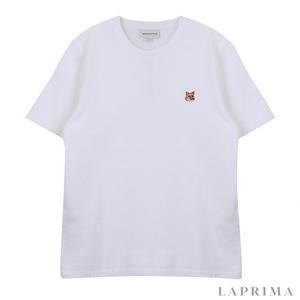라프리마 메종키츠네 폭스 헤드 티셔츠 LM00104-KJ0008-P100
