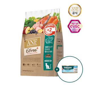 ANF 고양이사료 식스프리플러스 웨이트케어 5.6kg +(증정)그레이비 캔 80g(랜덤)