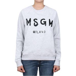 [MSGM] 브러시드 로고 맨투맨 (2000MDM513 200003 94)