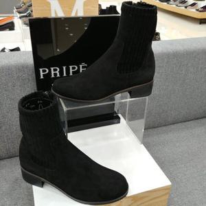 [미소페]여성 미들힐 경량 삭스 앵클부츠 111846056_SC