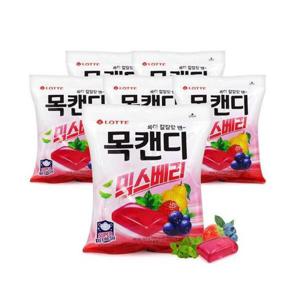 롯데제과 믹스베리 목캔디 217g x 6개