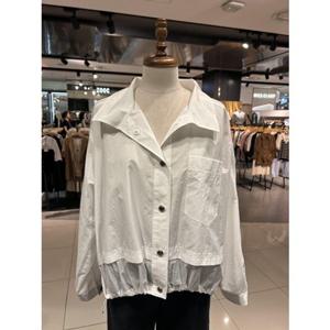 보브 VOV 배색 포인트 버튼업 셔츠 (71143601011)