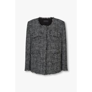 보브 VOV 프린지 트림 트위드 자켓 (7114310A121)