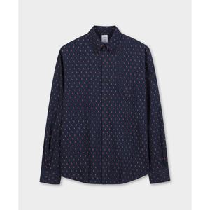 [브룩스브라더스] 프라이데이 풀라드 도비 셔츠 (네이비) (BBTHMF3583QEF)