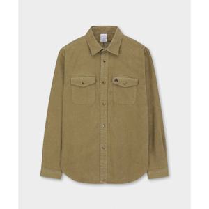 [브룩스브라더스] 15W 코듀로이 로고 셔츠 재킷 (베이지) (BBTHMF4634ZEF)