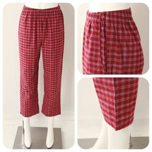 [비너스]여성바지 순면 포근한 약기모 캐주얼한 실내복 홈웨어 잠옷 VEP3863F