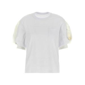 사카이 반팔 티셔츠 SCW239104 White