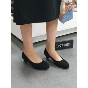 [세레스]세레스 세이브존07 낮은굽 스웨이드펌프스4cm CR97413 (