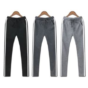 귀여운 추리닝바지 밴딩 세미 트레이닝팬츠 베이직