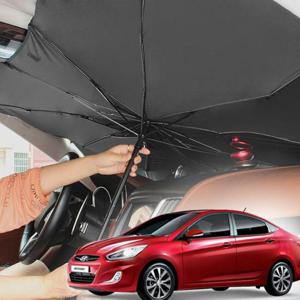 차량용햇빛가리개 올뉴엑센트 앞유리커버 차박용품 우산형