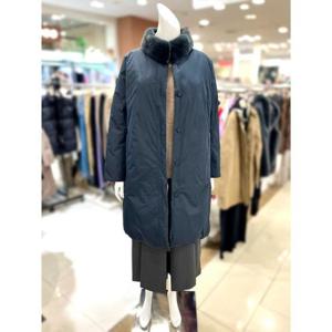 소고 세이브존01 밍크 카라 리버시블 구스 패딩 점퍼 TI4FA18-1