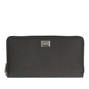 돌체앤가바나 다우피네 프린트 가죽 집 어라운드 지갑 BP1672AG