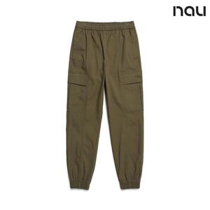 나우  (1NUPNF3909_KH) U 가을립스탑카고포켓조거팬츠 KHAKI