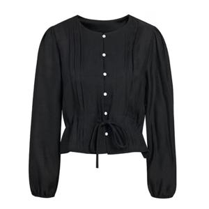 [제이제이 지고트][JJ지고트]진주버튼 스트링 블라우스GR3N0BL311