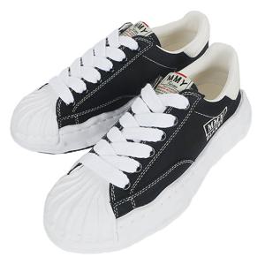 미하라 야스히로 남성 블레이키 OG솔 캔버스 스니커즈 블랙 A08FW735 BLACK M