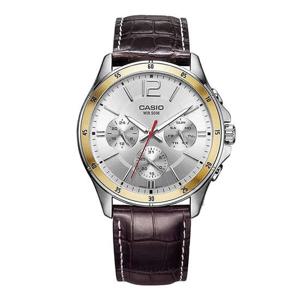 카시오 남성가죽시계 MTP-1374L-7A