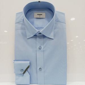 [레노마셔츠]슬림핏 /폴리 스판 /긴소매 와이셔츠 ROSSL1500 BU_