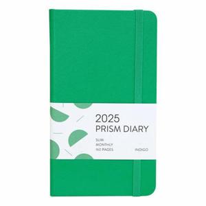 [인디고] 2025 프리즘 슬림 먼슬리 다이어리 (날짜형, 수첩형, 월간)   애플그린