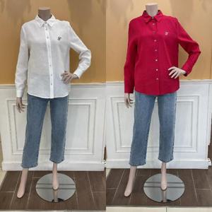 BCBG M백화점 로브린넨블라우스 B5B3B408