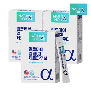 칼로마이 알파CD 제로파우더 3박스 60포 알파시클로덱스트린