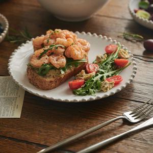 [정가 46000원] 55% 할인 코스타노바 펄화이트 샐러드접시 22cm