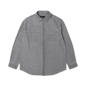 [애드호크]남성 데님 투포켓 베이직 얇은 데님셔츠 HA3LS03_CA