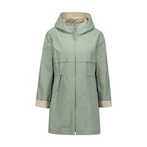 [벨리시앙]페이크 후드 카라 면혼방 하프 트렌치코트 BY4110