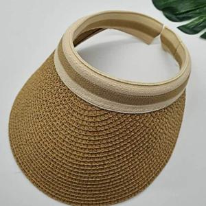 진베이지 라탄 썬캡 여성모자 모자