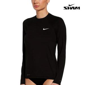 [나이키 스윔]여자래쉬가드 에센셜 롱 슬리브 하이드로가드 NESSA386-001