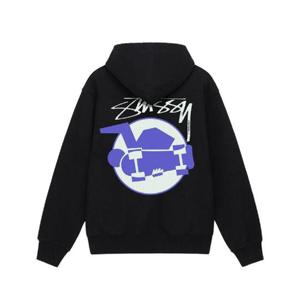 스투시 스케이트맨 후드 블랙 1924824