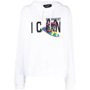 디스퀘어드2 로고 프린트 드로스트링 후디 S80GU0083S25516