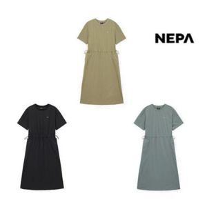 [네파] 여성 안유진 컴포 쿨 아이스 우븐 주름 원피스 7L42861