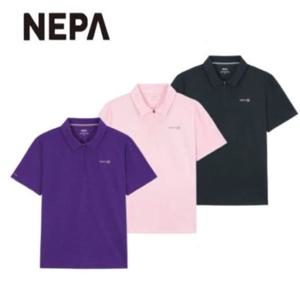 [네파] 여성 프로스트 강연사 반팔 집업 카라 티셔츠 7L45211