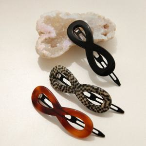 바이데이지 프랑스 슬림 리본 포인트 헤어핀 Bh0940