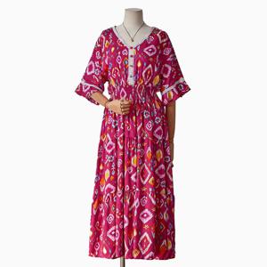 [포커스]바캉스 브이넥 원피스_FM5D3OP3209