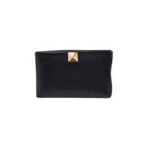 발렌티노 원 스터드 클러치 블랙 B0K79APR0NO