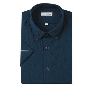 (듀퐁)25년 SS 신상 -SE5MM11HS112SGE(그린)- 일반핏 버튼다운 써커 반팔셔츠